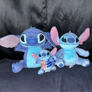 Stitch plushies